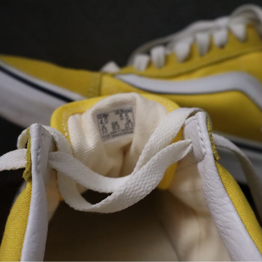 Vans Unisex Old Skool Shoes ‘Vibrant Yellow'